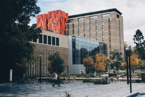Buildings at Macquarie University campus.