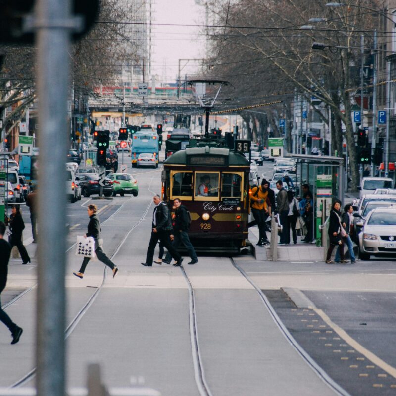 Flinders Street, Melbourne, Australia