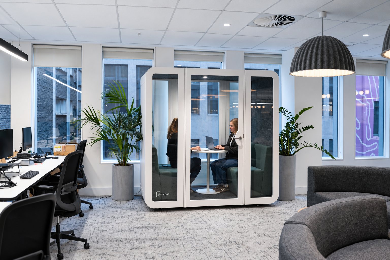 Silent Pods at 440 Collins Street, Melbourne
